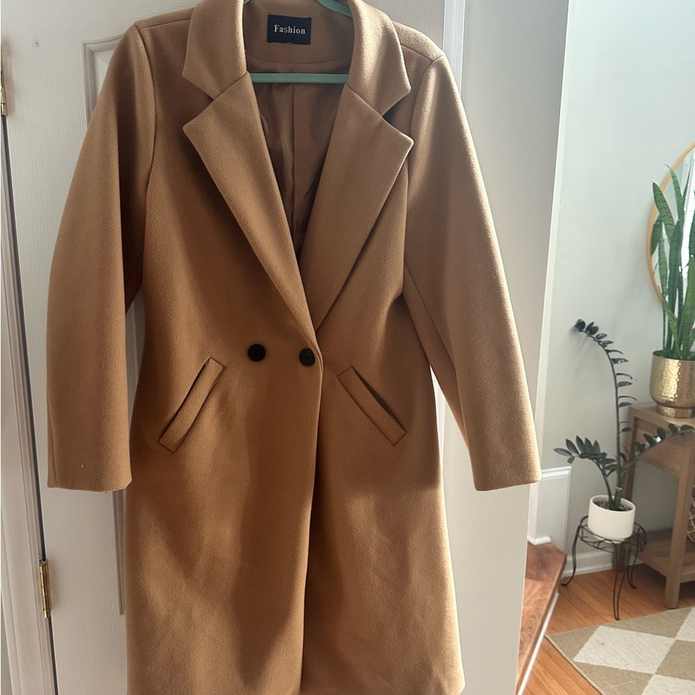 Women's Tan Trench coat